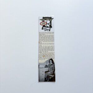 Handmade Collage Bookmark